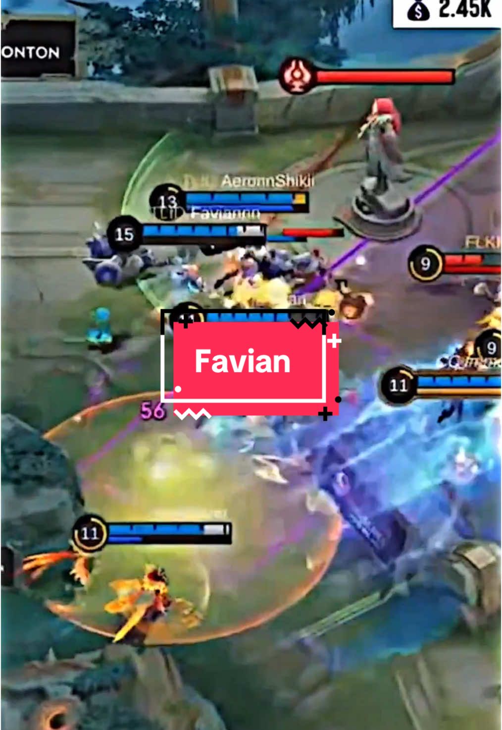 Geloo First Savage FavianAcu🤩🥶👊#favian #mlbbnewskin #MobileLegendsBangBang #MLBB×HUNTERHUNTER #fypシ 