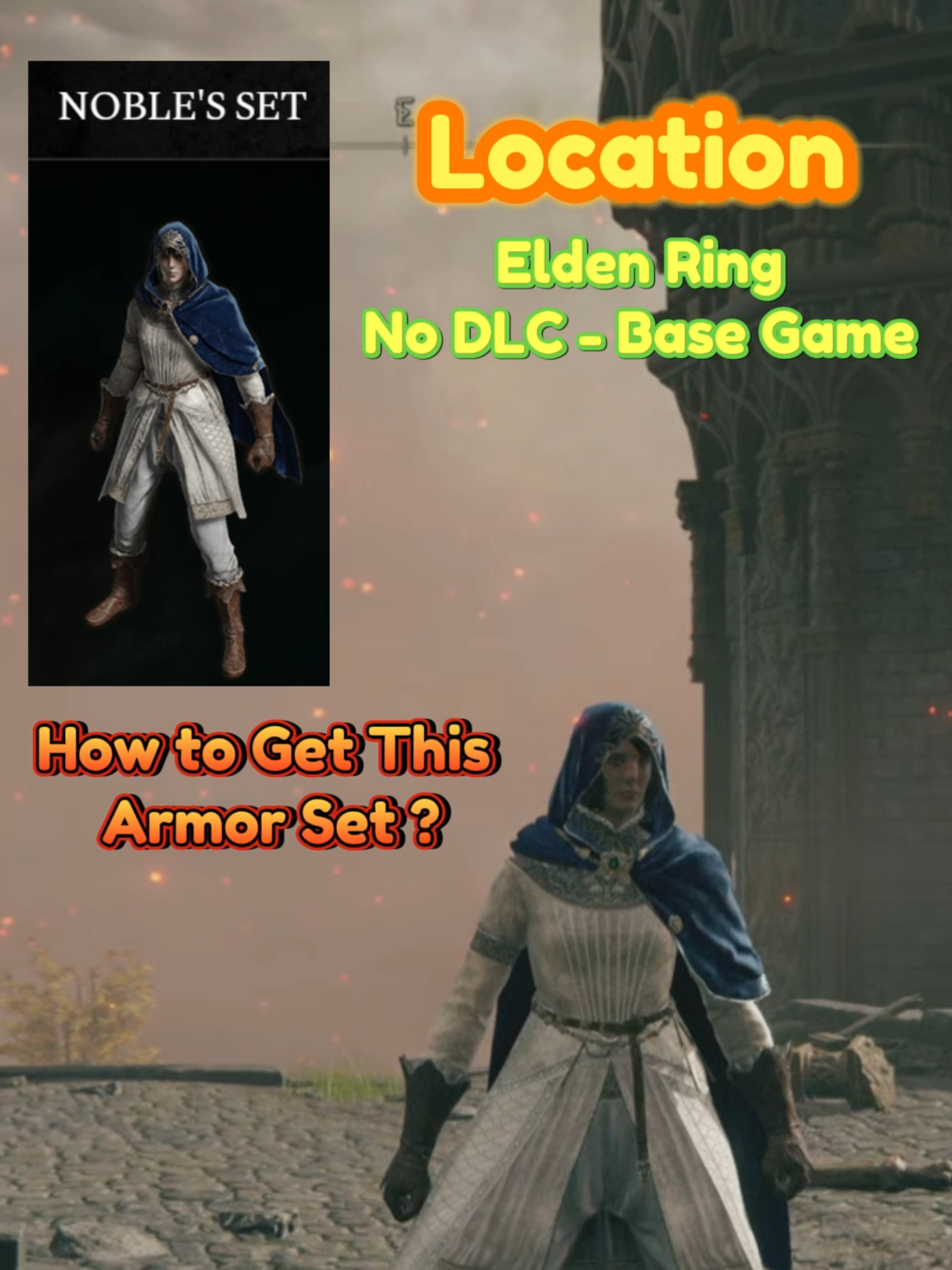 Noble Set Location Elden Ring, Armor Set Location Base Game No DLC, Elden Ring Tips and Location. #eldenringhype #eldenringtips #eldenringlocation #eldenringtutorial #eldenringclips #fyp