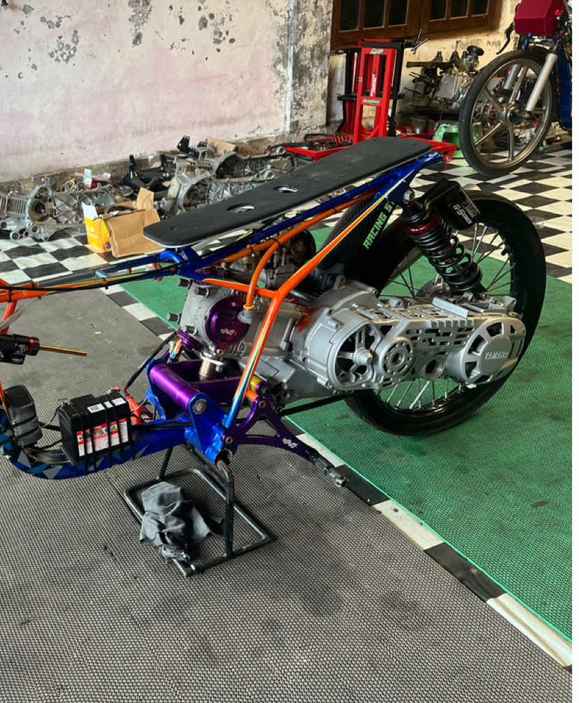 Engine on‼️#moonracing #miosporty #mio200tuneup #mio #201m🏁 #mioproper #viral #racing #dragmio200cc #mio200tuneup 