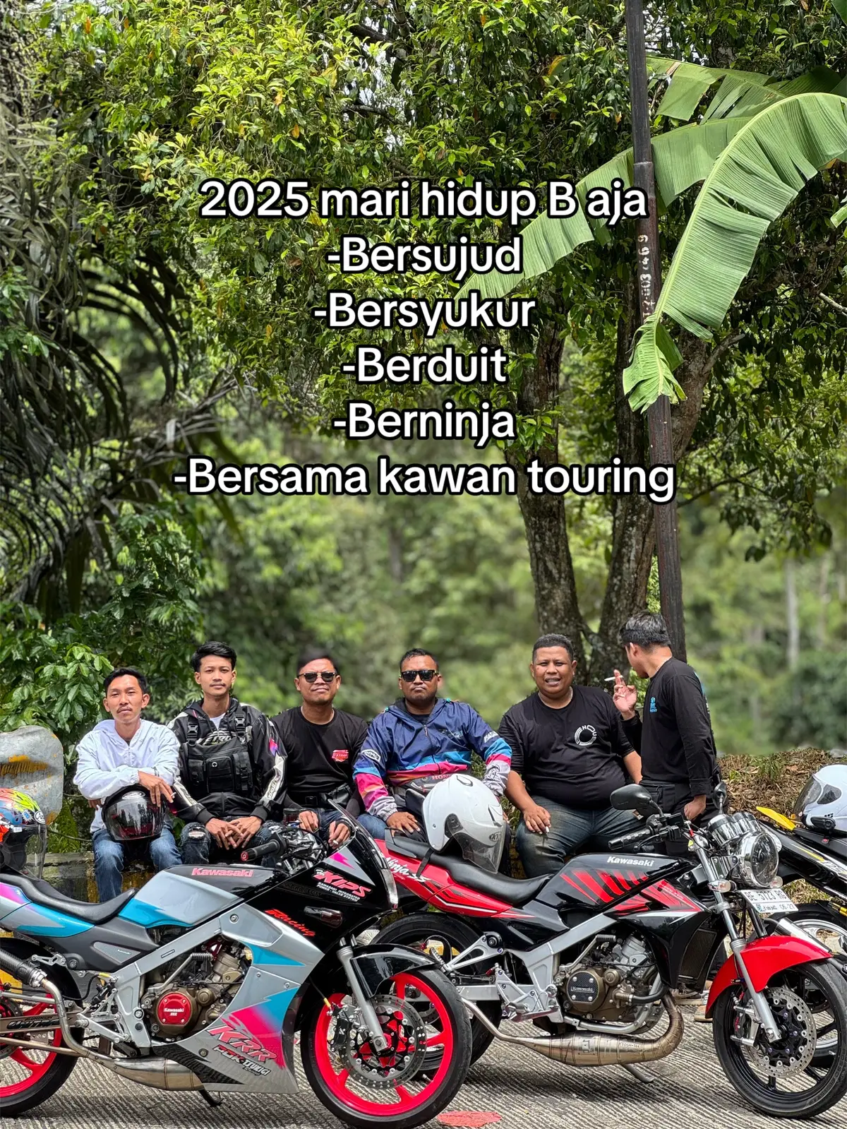 Nikmati saja kawan🥳💨☺️🙌#ninjass #2strokelampung #kawasakininja 