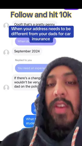 It’s very small details my friend #carinsurance #address #driverslicense #experienceddriver #ukdriving #cheapcarinsurance #insurancetiktok #fyp 