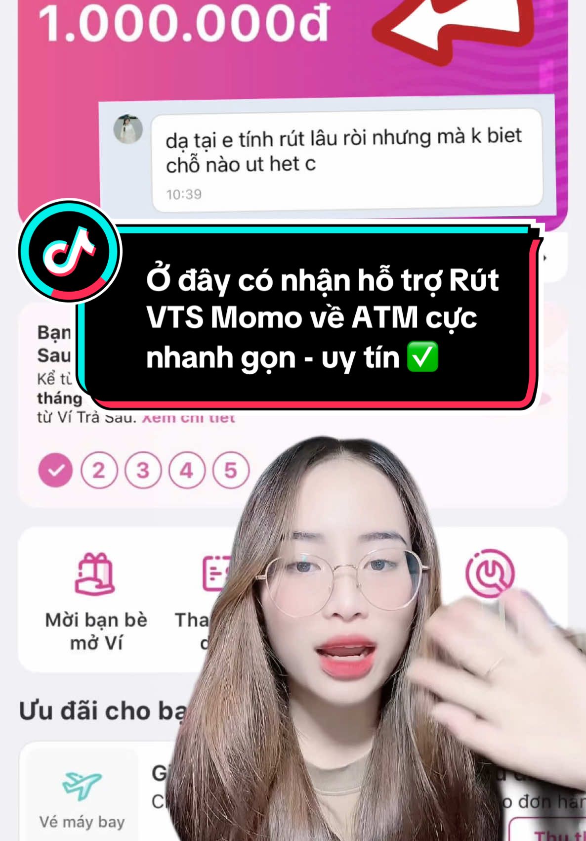 Ở đây có nhận hỗ trợ Rút VTS Momo về ATM Full hạn mức nhanh gọn - nhanh chóng - uy tín ✅ #lethaorutvitrasau #lthao #lethaorutthetindung #vitrasautnex #tnex #ruttnex #xuhuong #rutvitrasau #xuhuong #rutvitrasaumomoratienmat #rutthetindung #shopee #hot #vitrasau #rutthetindung #mothetindung #rutthetindungonline #vitrasaushopee #vitrasaumomo #vitrasaukredivo #rutvitrasauzalopay #mothetindung #xuhuongtiktok #xuhuong2024 #spaylater #vitrasaumomo #vtsmomo #tdung #môm #momos #xhtiktok #xh #xhuong #xhuongtiktok #rutvitrasaumomoratienmat #xhhhhhhhhhhhhhhhhhhhhhhh  #xhuonggggg🐰 #xuhuong 