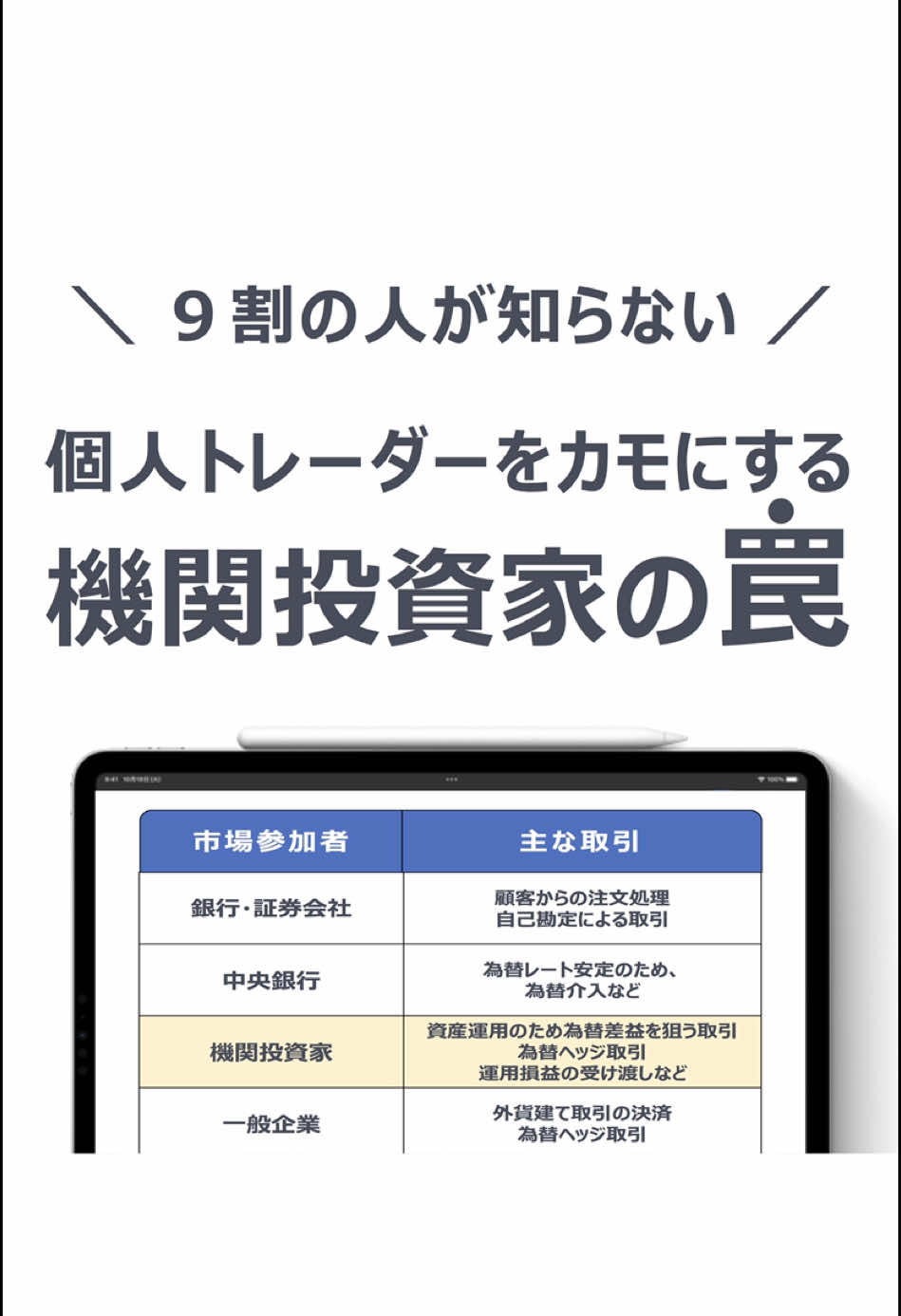 みんな絶対知らないはず！ #fx #fxtrading #fxtrader #fxトレーダー #投資 #為替 #お金 #為替 #株式投資 