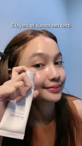 nyobain sunscreen 5 LAYER!🥲🫵 #skincare #skincareroutine #wonyoungism #koreanskincare #kbeauty #sunscreen #beauty #SelfCare #xyzbca #4u 