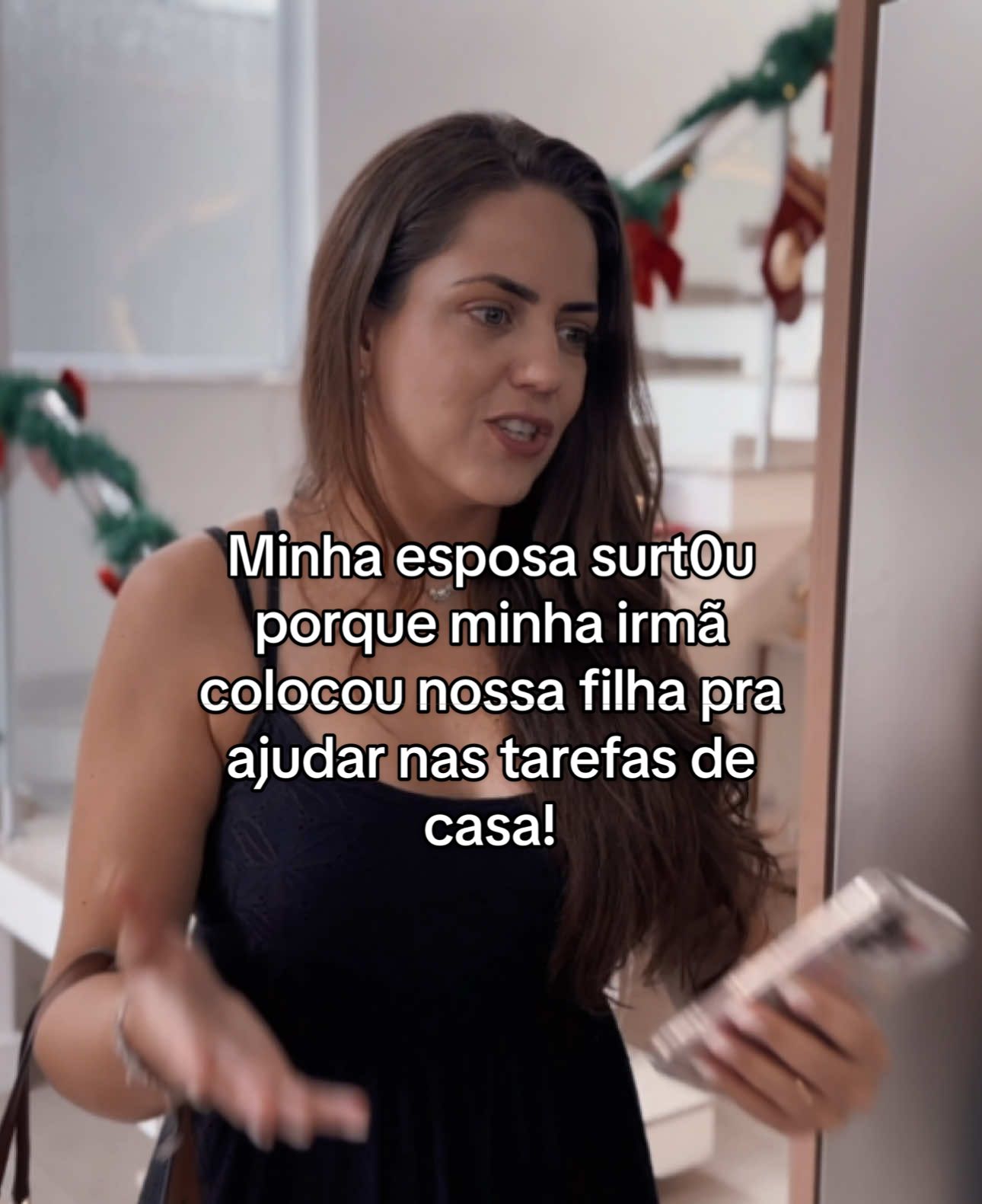 Minha esposa surt0u porque minha irmã colocou nossa filha pra ajudar nas tarefas de casa! #tamara #tamarakastro #novela #novelastamaraepaulo 