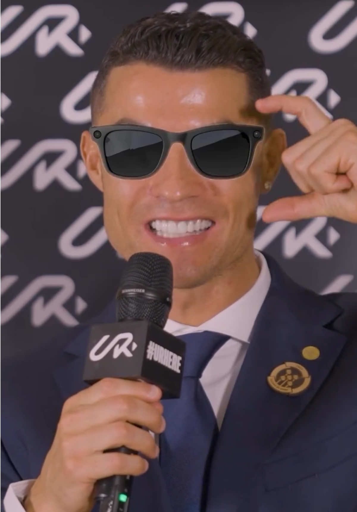 Description: Cristiano Ronaldo’s new recorder glasses are a game-changer! 🕶️🎥 POV: ✅ See the world through CR7’s vision. ✅ Capture every moment in style. ✅ Designed for athletes, creators, and innovators. ✅ 2025 tech meets iconic fashion! Hashtags: #CristianoRonaldo #CR7Glasses #SmartGlasses2025 #TechAndStyle #TrendingInnovation #usa #foryourpage 