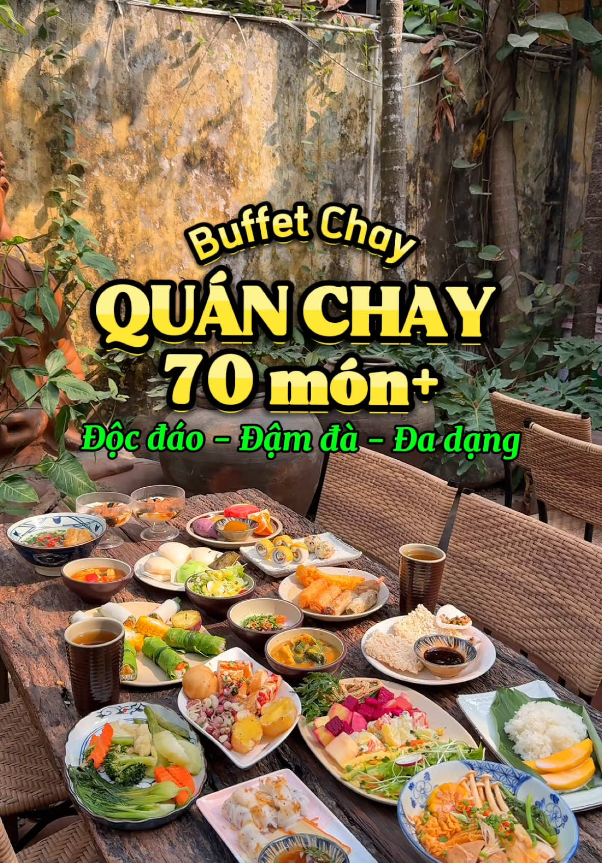 Thêm một quán chay mình rất ưng 😘#tamhoaianbuffetchay #tamhoaian #quanchay #quanchayngon #buffetchay 