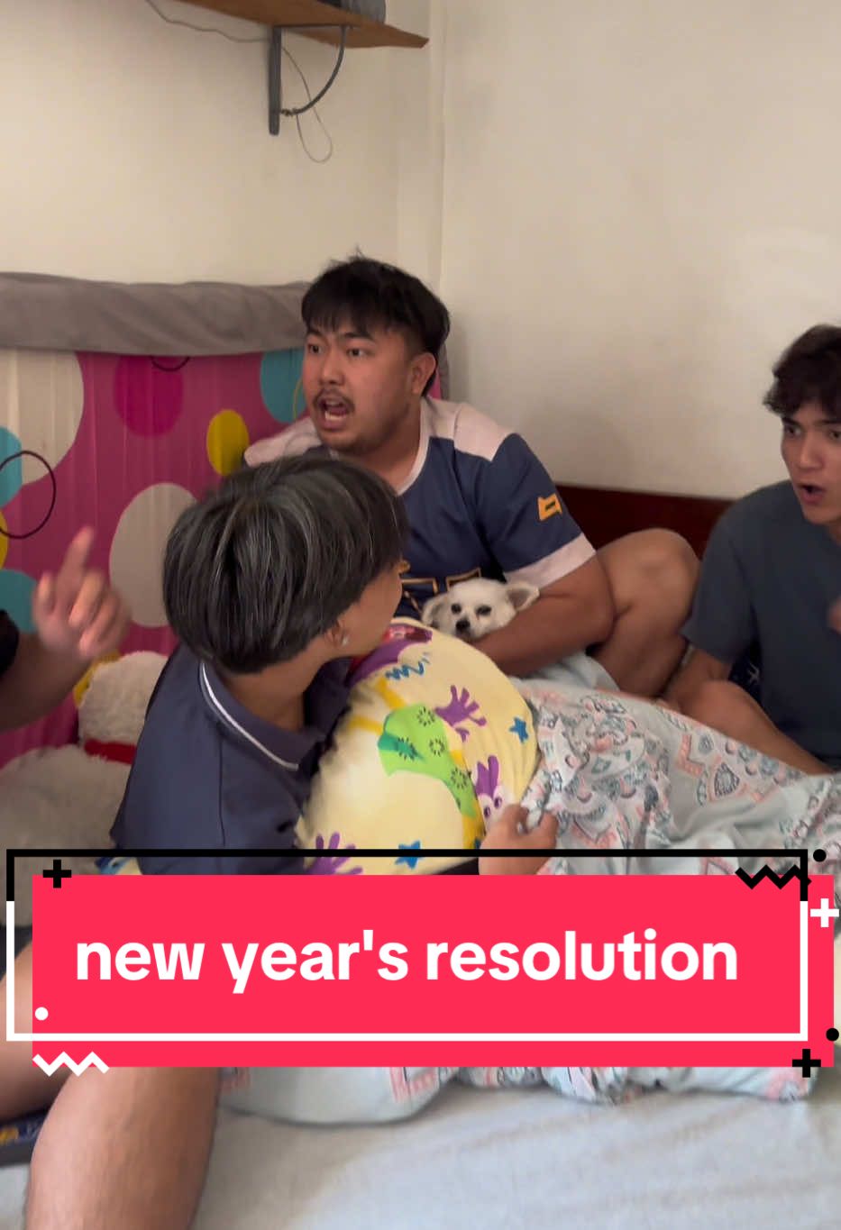 New  Year's resolution ng TEAM REPATIDS #Teamrepatids #kuyachichi @Kevindelacruz @Shannel Aaron. @EmanDelaCruz   