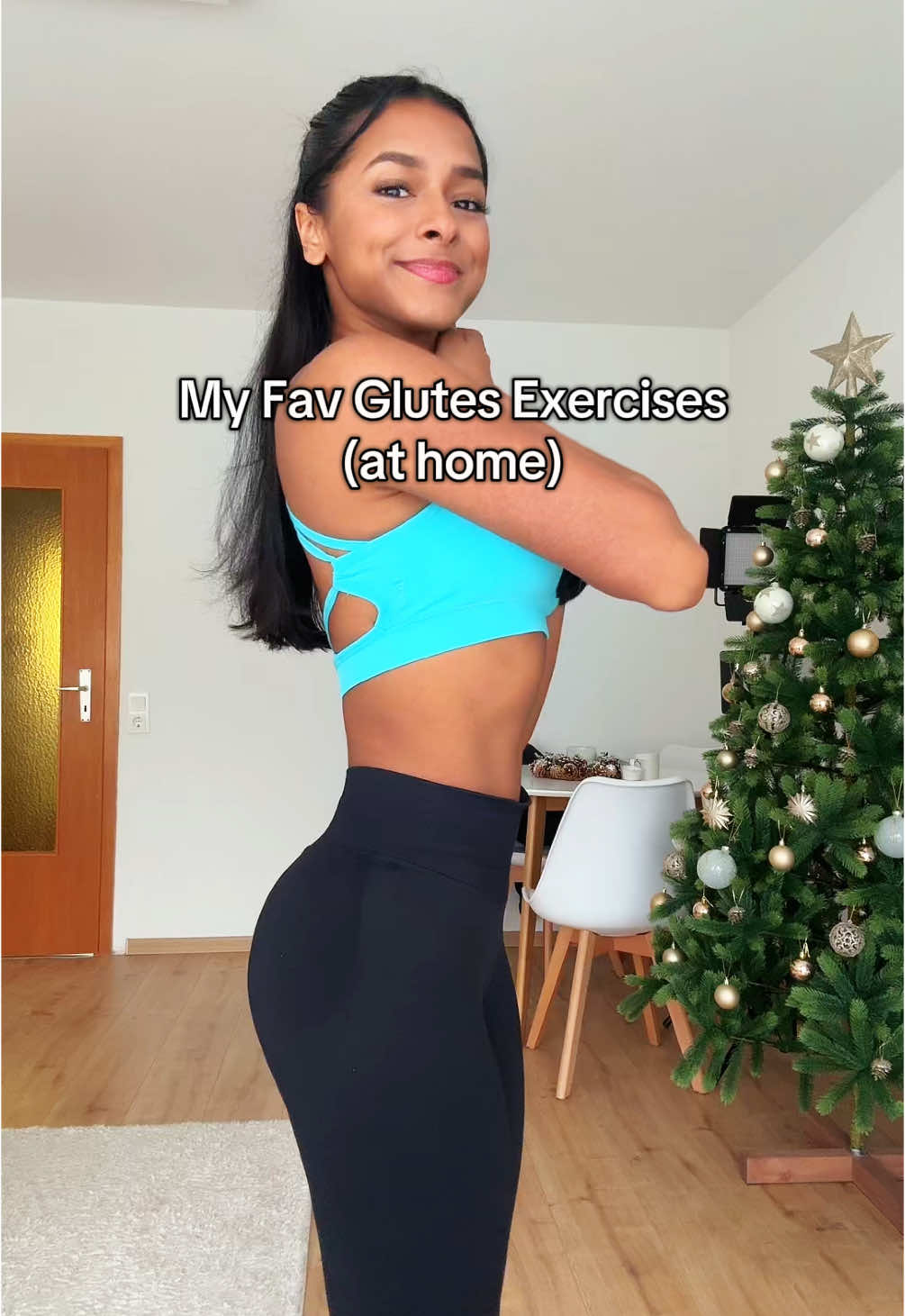 My fav glute exercises at home 🥰 #fitnessmotivation #homeworkouts #glutesworkout #calisthenics #fyp #workoutsforwomen #gymwear #GymTok 