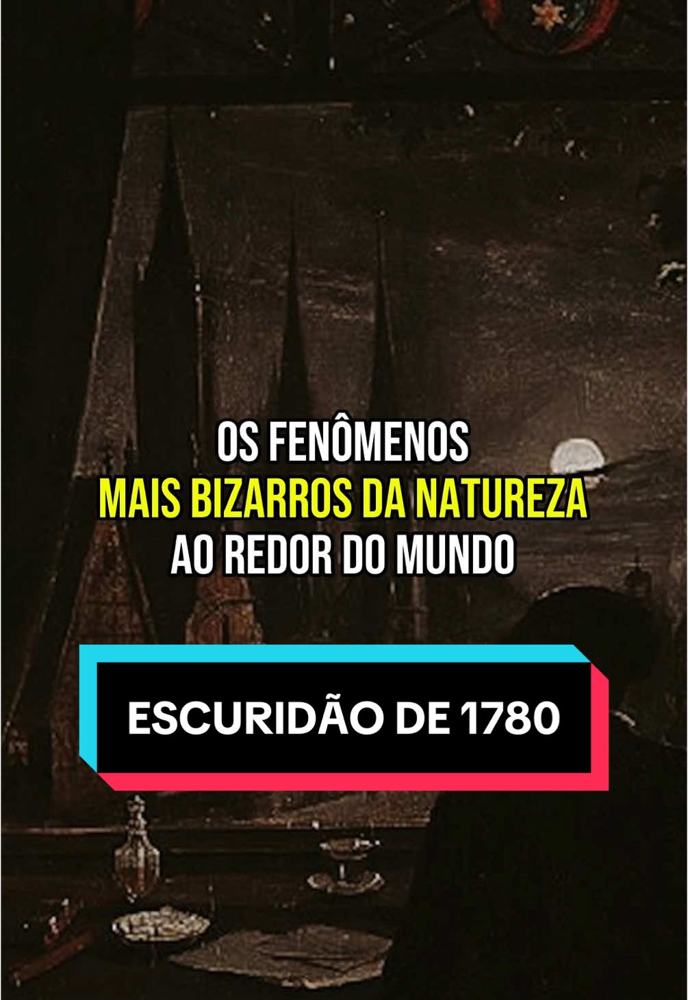 Em 19 de maio de 1780, uma misteriosa escuridão tomou conta de várias regiões da Nova Inglaterra, nos Estados Unidos, em pleno dia. Conhecida como a Escuridão de 1780, o fenômeno começou por volta das 10 horas da manhã e durou até a meia-noite, envolvendo o céu em um tom assustadoramente sombrio.