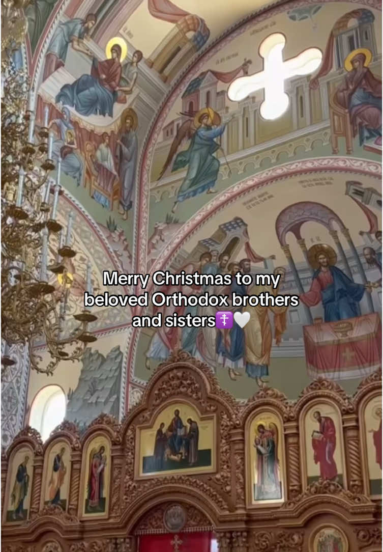 God bless you!!🤍 #orthodox #orthodoxchristian #christmas #orthodoxy #christianity #fypシ゚ 