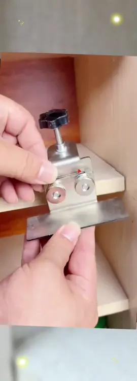 Introducing the #CabinetDoorInstallationTool! 🚪✨ Made from stainless steel with adjustable height, this tool ensures precise and effortless cabinet door installation. 🛠️👌 Save time, reduce effort, and achieve professional results every time. 💪 Perfect for #HardwareTools, #DIYProjects, and #HomeImprovement. 🏡🔧 #EfficientTool #PracticalGadget #TrendingNow🔥 Get yours today and simplify your installation tasks! 🚀🛒 #TqkTokShopHolidayHaul #TikTokShopLastChance#TikTokShopNewYearNewAura#spotlightfinds