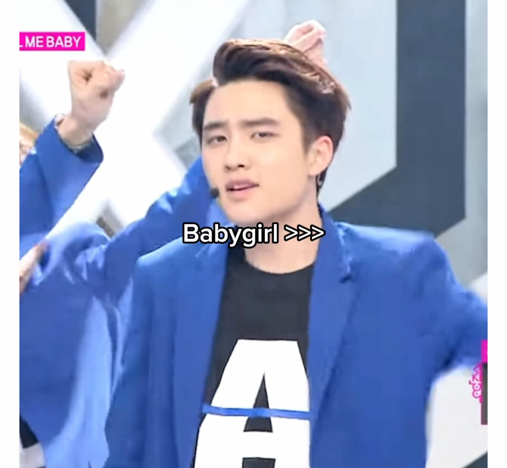 베이비걸…이건 ㅈㅉ 유명한 느좋 파트임#exo #tempo#callmebaby #babygirl