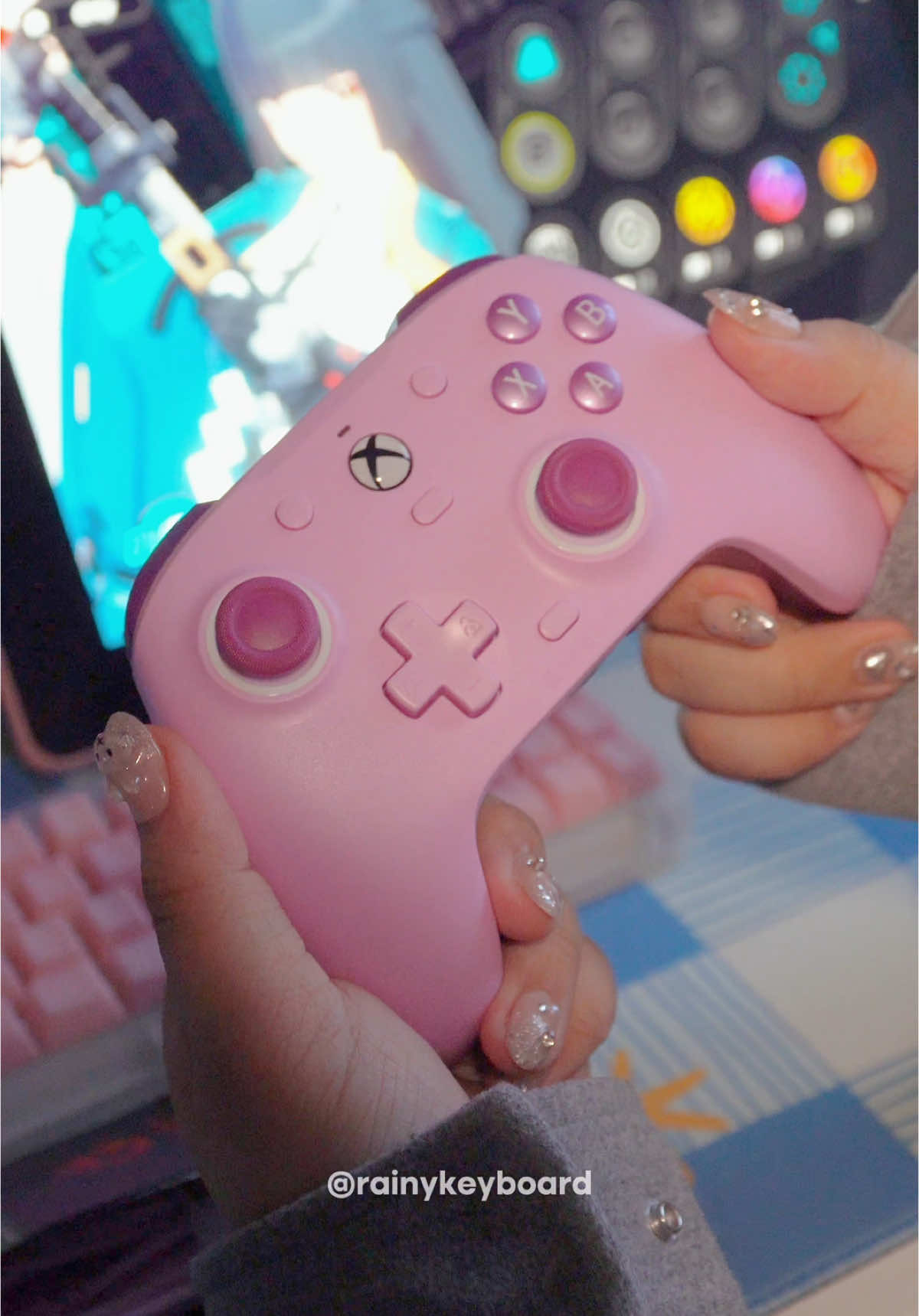 g7 se controller by @GameSir Store - US !!! ꕤ HALLOOOO i just returned to my set up and will be replying to messages soon !! school is starting for me as well so i'm playing for the one day that i can AHUHUHUHUHU TwT #gamesir #gamesircontroller #controller #handheldgaming  #zenlesszonezero #hoyoverse #gamesirg7se #g7se 