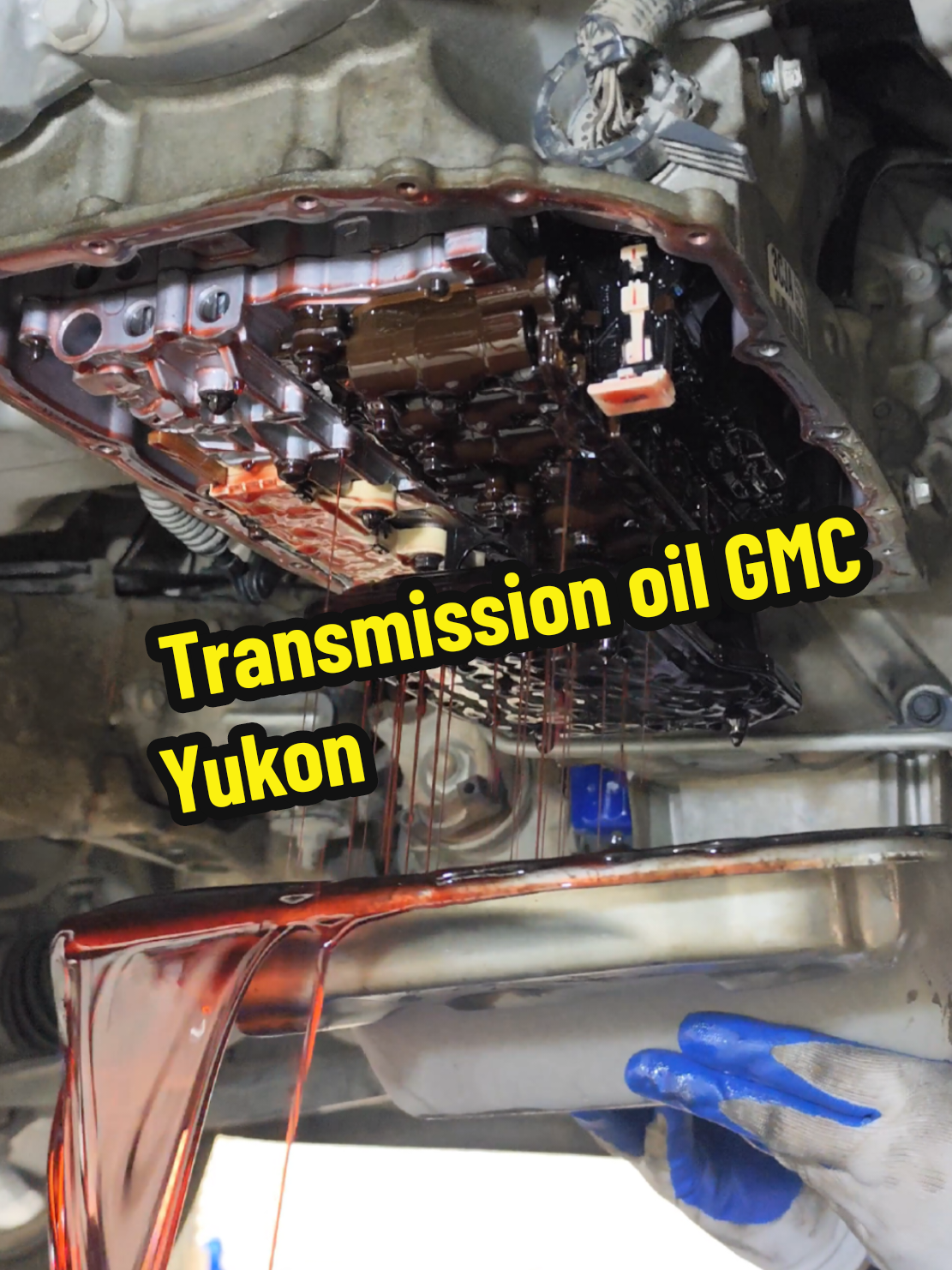 Transmission  oil chamber gasecut leakage GMC Yukon #CapCut 