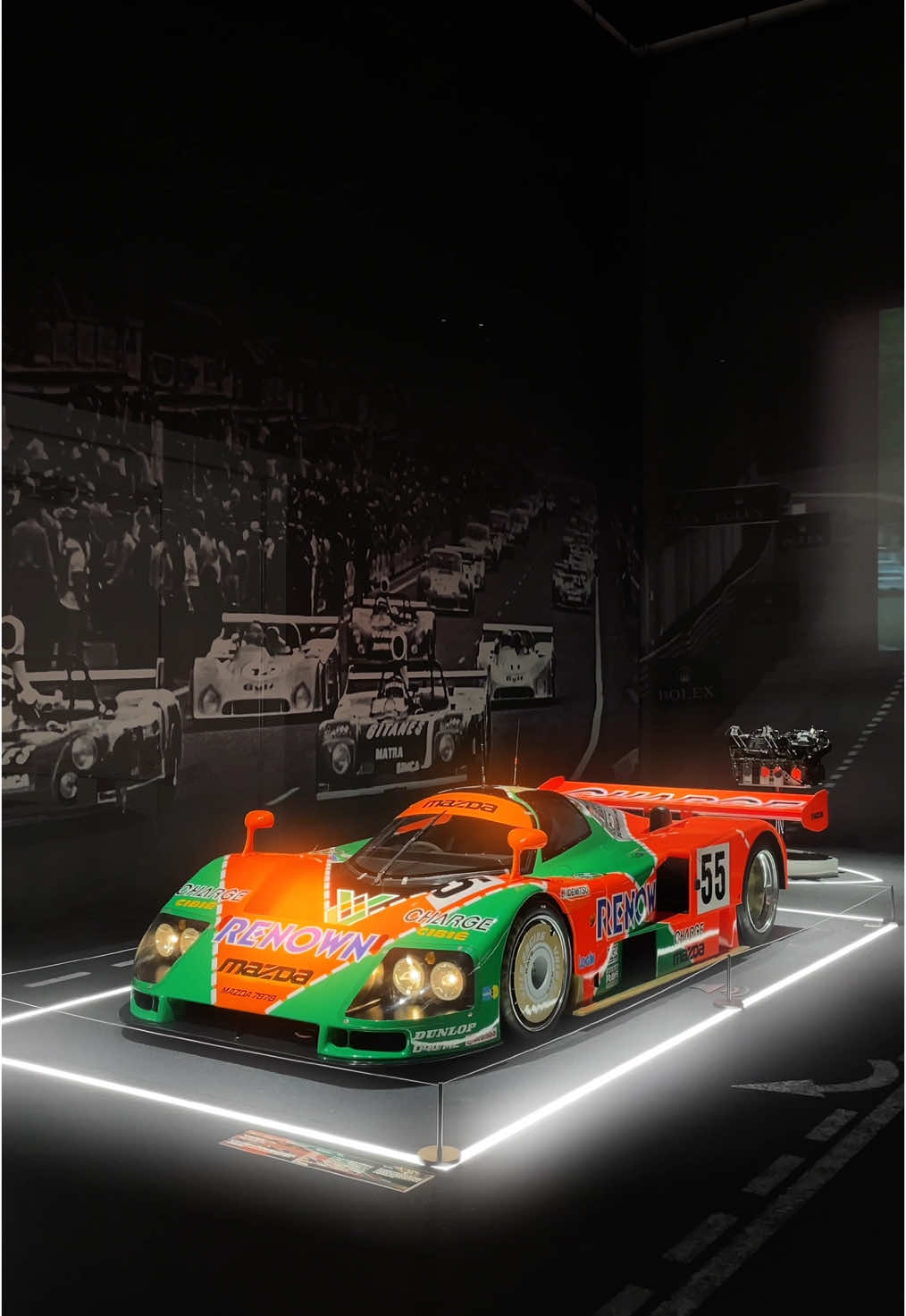 winning aura #lemans #787b 