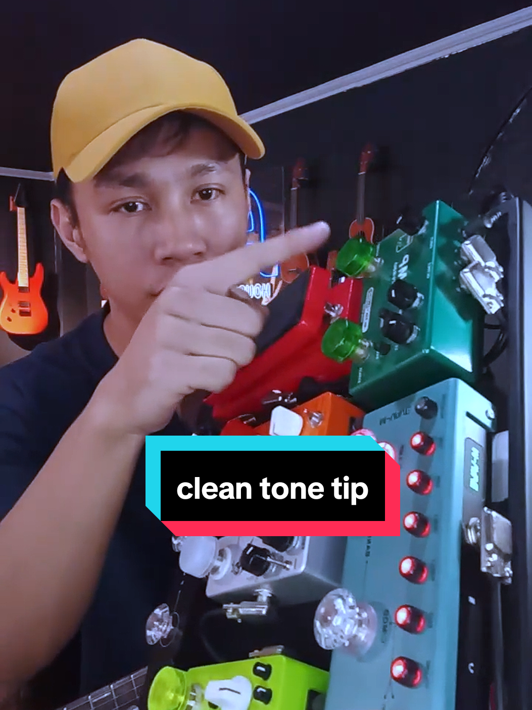 clean tone ala Andy Timmons #LIVEhighlights #TikTokLIVE #LIVE #clean #tone #tip #guitar #tankg #pedalboard #tiktok #tiktokph #worship #musician #fyp #foryou 