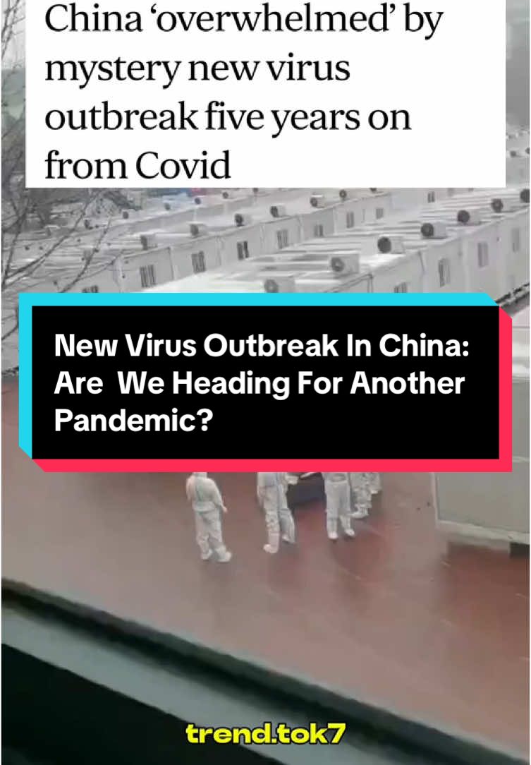 New Deadly Virus 🦠 outbreak in China. Are we heading for another pandemic? #virus #flu #china #covid19virus #virusoutbreak 