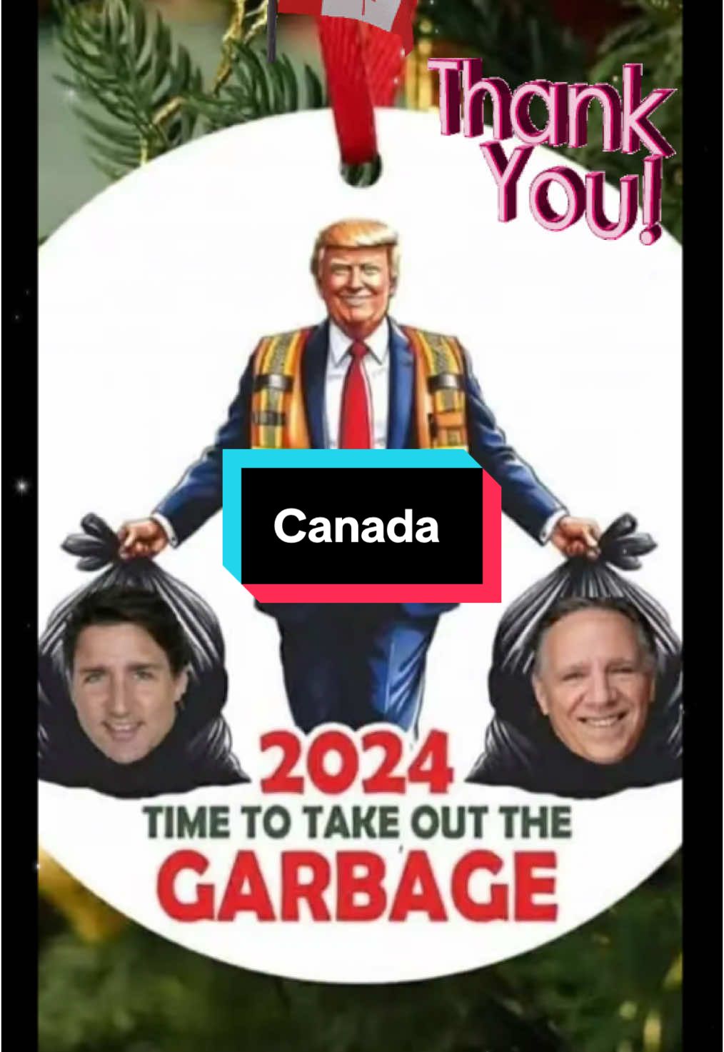 Thank you Mr Trump God bless you #canada_life🇨🇦 #yes #fyp #thankyou #viral_video #foryoupage❤️❤️ #usa🇺🇸 #treanding #tik_tok #100kviews #follow #canada🇨🇦 