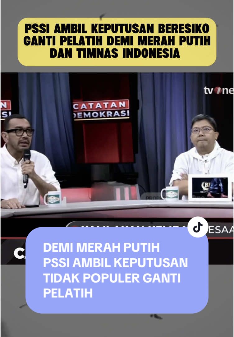 PSSI punya alasan jelas ganti pelatih meski dianggap tidak populer dan melawan arus #fypシ゚  #viral  #timnasindonesia🇮🇩  #erickthohir  #sepakbola  #shintaeyong  #patrickkluivert  