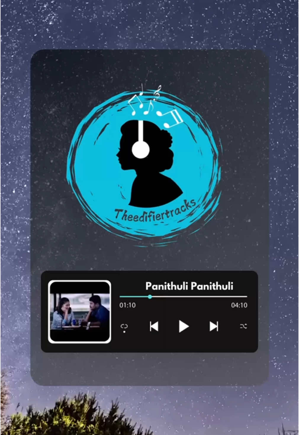 Panithuli Panithuli🎧🦋 #theedifiertracks #kandanaalmudhal #song #fyp