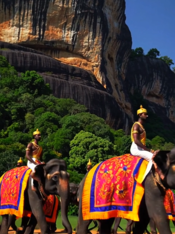 sigiriya srilanka #sigiriya #viral #srilankanbeauty #traveltiktok #srilankanelephant #srilankanhistory #history #kingdom #සීගිරිය #ශ්‍රීලංකා #trending #trendingvideo #tiktokforyou 