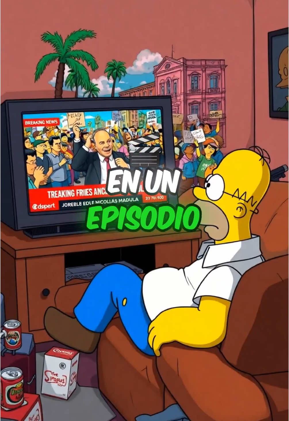 Los Simpson predicen la caída de Maduro el 10 de enero. #simpsons #maduro #venezuela #lossimpson #donaldtrump #unitedstates #unitedkingdom #nicolasmaduro 