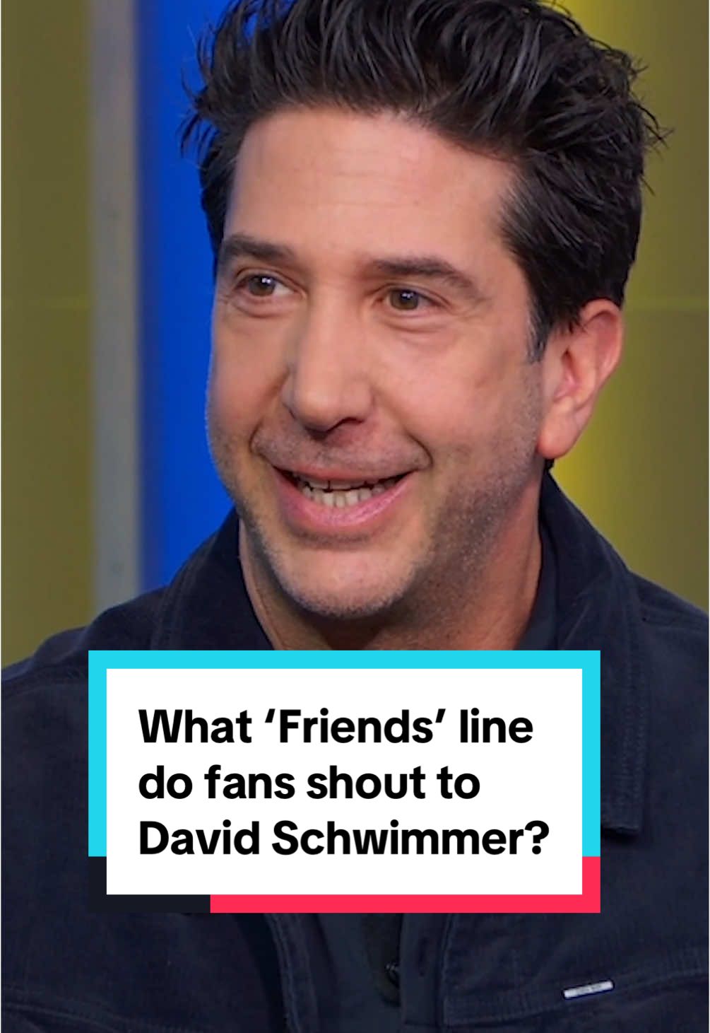 We had a blast talking to David Schwimmer about his new Goosebumps series this morning, but of course we had to PIVOT to some questions about 