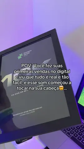 A sensação de fazer sua primeira venda🤯#MarketingDigital #kiwify #primeiravenda 