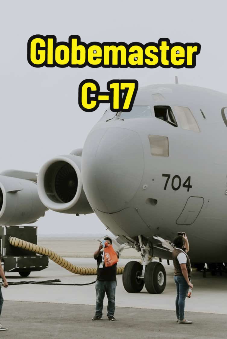 Globemaster C-17…The mighty Giant 🇺🇸…#tiktokusa @Military Technology 🇬🇧 