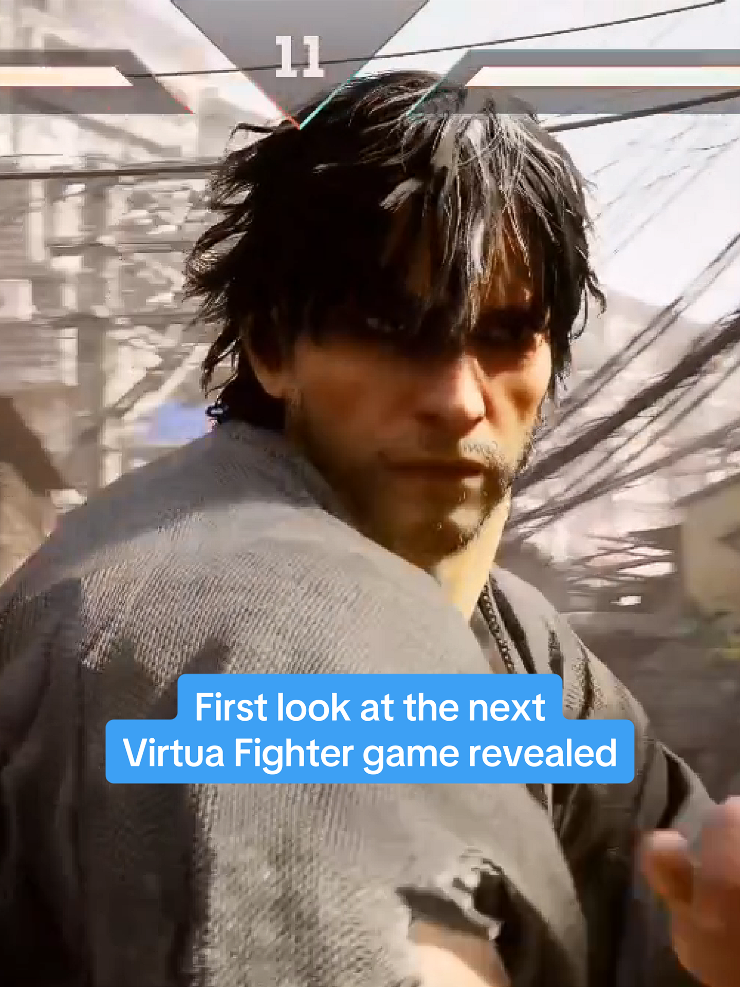 The next Virtua Fighter game has dropped a new in-engine trailer, but it's not actual gameplay.  Nvidia's CES keynote revealed in-engine footage as a pre-development concept showing two Akira characters fighting in a realistic shanty town setting. What do you think of this concept video? #nvidia #gaming #virtuafighter #sega #ces2025