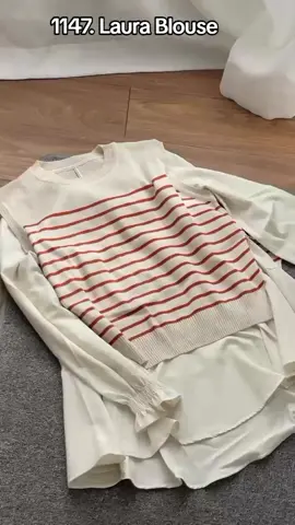 1147. Laura Blouse #blouse #OOTD #fyp #fashion #viral #foryoupage #viral #trending #bestvideo #tiktok 