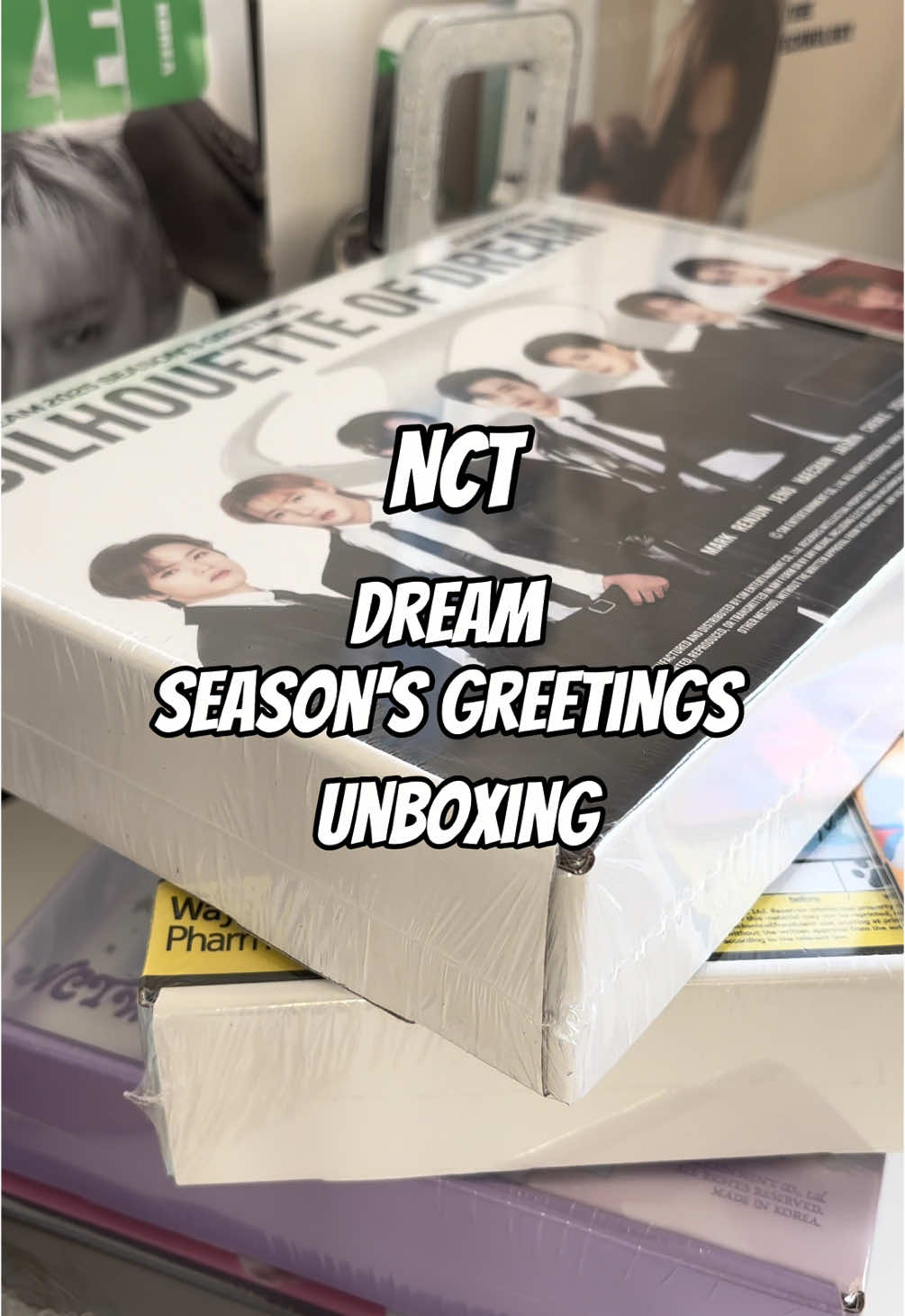 dreamies season's greetings unboxing !! #nct #nctdream #kpopunboxing #seasonsgreetings #nctunboxing 