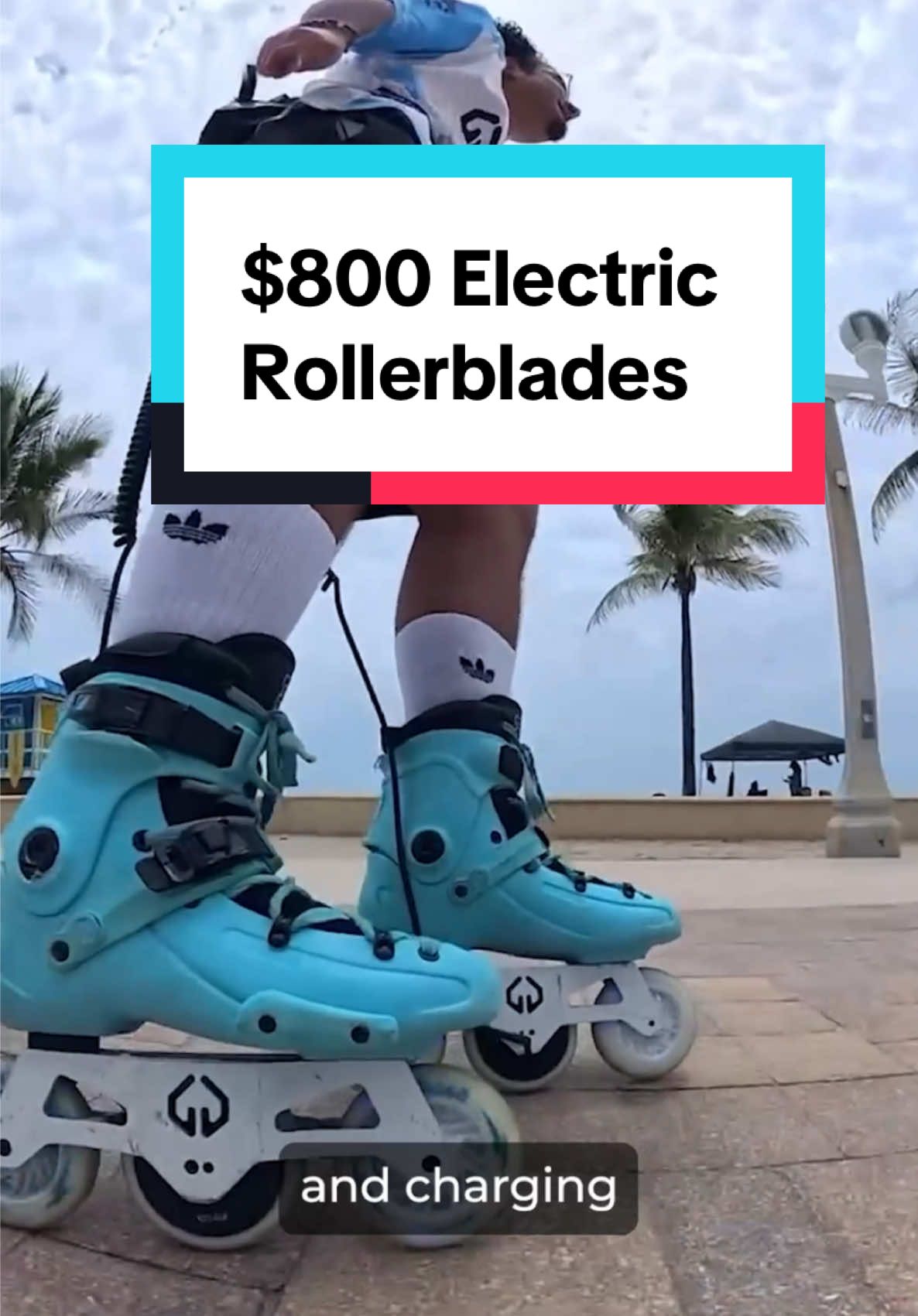 $800 Electric Rollerblades by AtmosGear #ces #ces2025