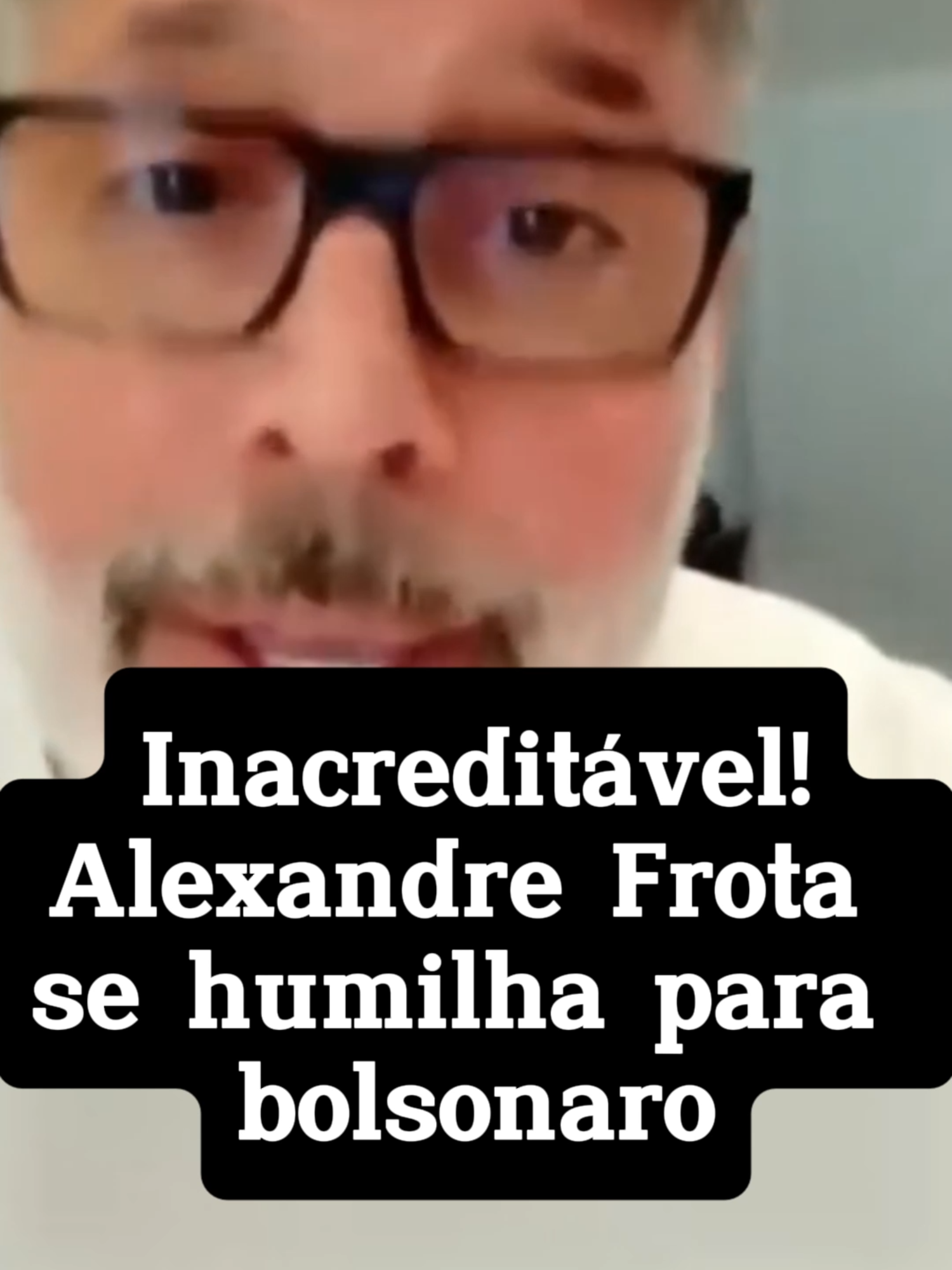 Inacreditável! Alexandre Frota se humilha para bolsonaro #bolsonaro #alexandrefrota #elogiossinceros