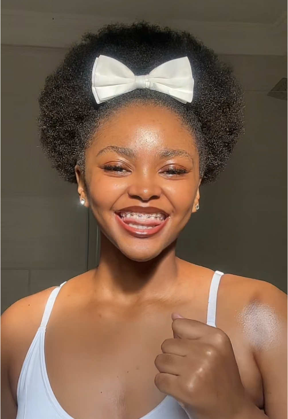 The Afro is back ❤️🤭#minieskyler💕 #boipelophiri0 #fypp #aura #viral_video #virał #hannahmontana 