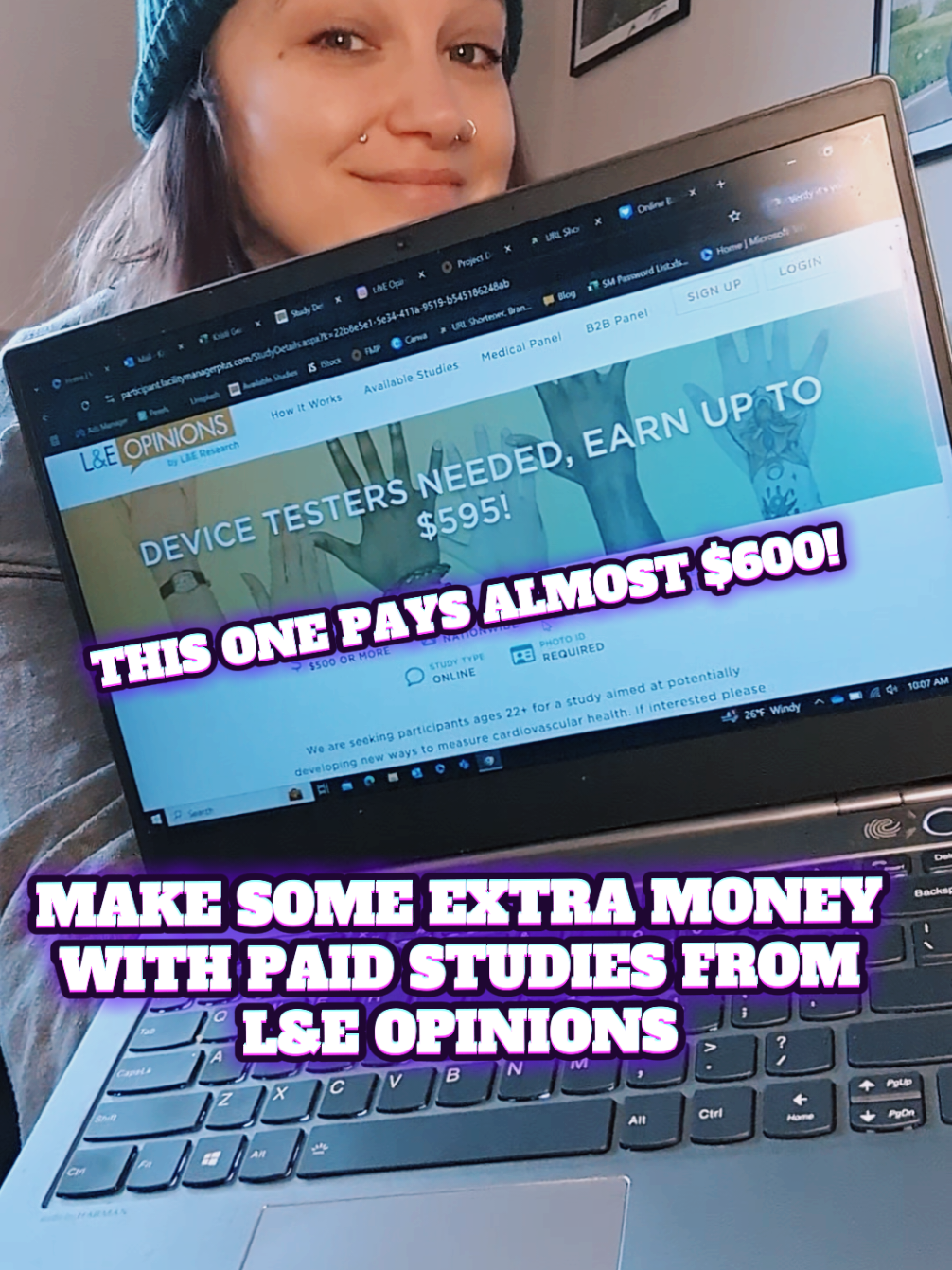 East coast winters got you stuck inside? Might as well make some money!  #paidstudies #sidehustle #getpaid #paidsurveys #snowday #snowedin 