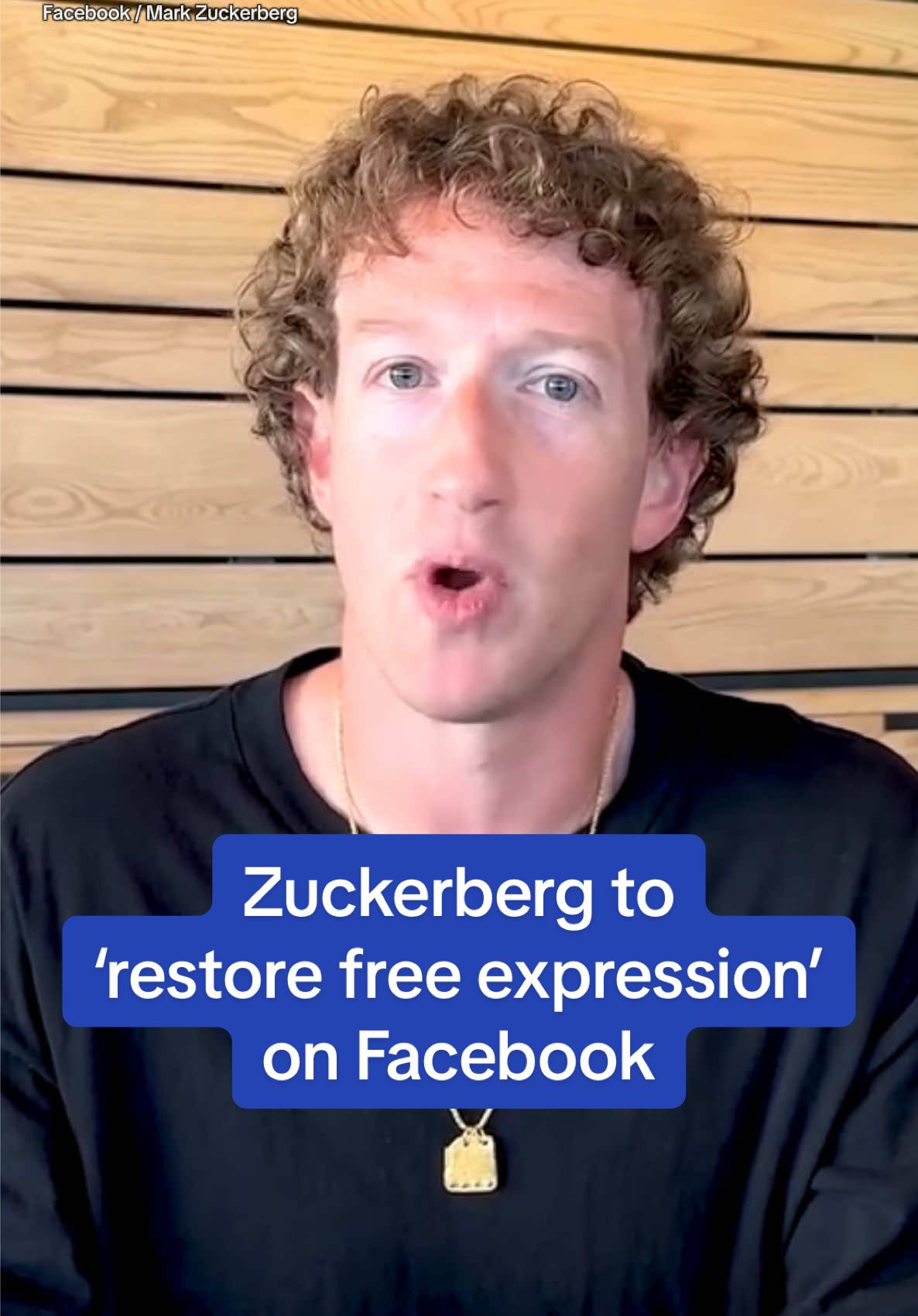 Mark Zuckerberg has announced that he will eliminate Facebook’s fact-checkers and work with incoming President Trump to make Meta’s platform a hub for free speech. ‘The recent elections feel like a cultural tipping point towards once again prioritizing speech,’ the Meta CEO said in a five-minute speech posted on Facebook. ‘So, we’re going to get back to our roots and focus on reducing mistakes, simplifying our policies, and restoring free expression on our platforms.’ Read more at DailyMail.com. 🎥 Facebook / Mark Zuckerberg #facebook #news #MarkZuckerberg #meta #instagram #trump #technews 