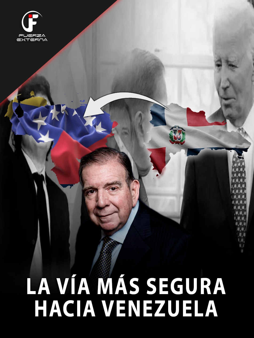 El regreso de Edmundo González Urrutia inicia en República Dominicana. Un trayecto histórico hacia la democracia en Venezuela. #VenezuelaLibre #DemocraciaEnAcción