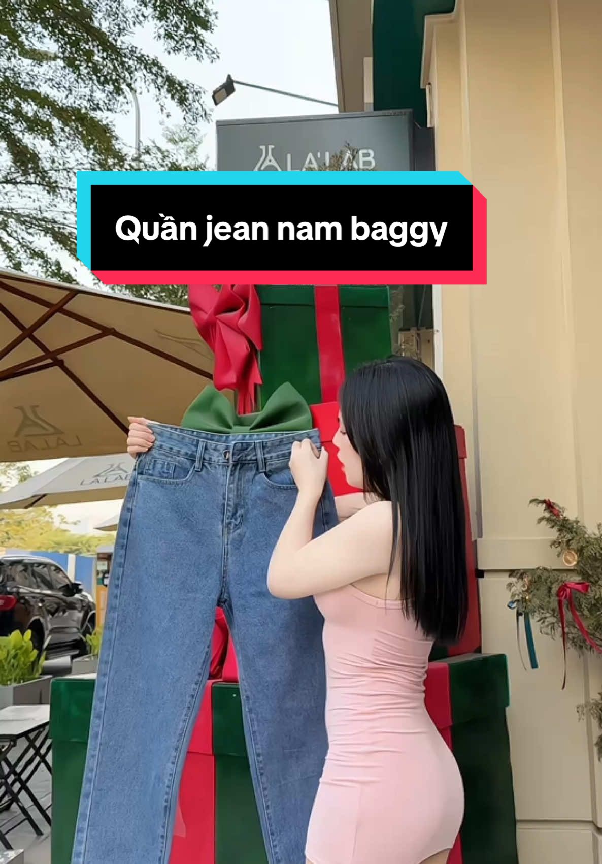 Quần jean nam baggy