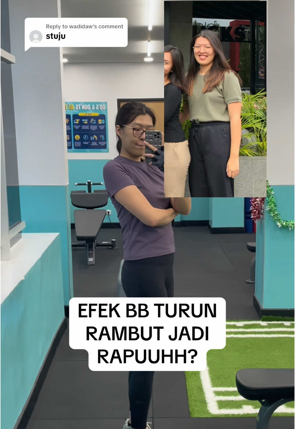 Replying to @wadidaw jadi jgn takut buat turun bb! Normal bgtttt asal perawatannya tepat 🫶  #shampoonatural #shampoononsls #shampooantirontok #perawatanrambutrontok 