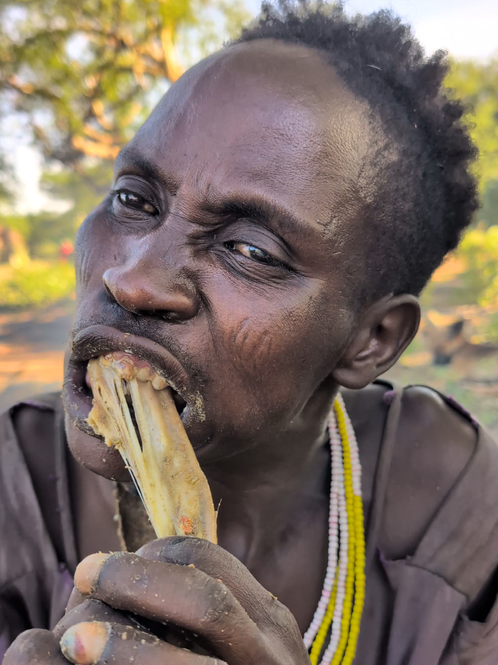 Unbelievable 😍‼️😋 Lunch meal,, So delicious 😋Today See incredible lunch#hadzabetribe #culture #Africa 