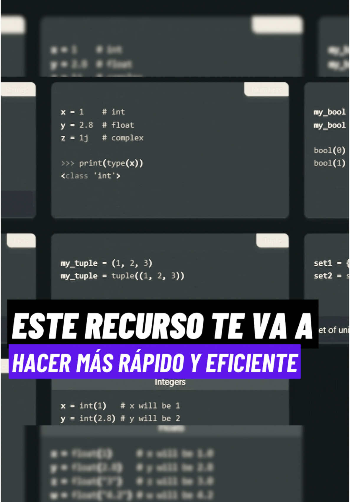 Querés ser más ágil trabajando con cualquier tecnología?  🌟 cheatsheets.zip es el sitio que necesitás: 📚 Resúmenes claros y completos de lenguajes de programación, tecnologías y bibliotecas. 🔥 Desde lo básico hasta lo avanzado, todo bien organizado y fácil de consultar. 🤖 Incluye prompts útiles para ChatGPT que te harán la vida más sencilla en tus proyectos. 💬 Compartí este video con alguien que necesite una ayuda extra y seguime para más recursos prácticos que te ayuden a mejorar como desarrollador. 🚀