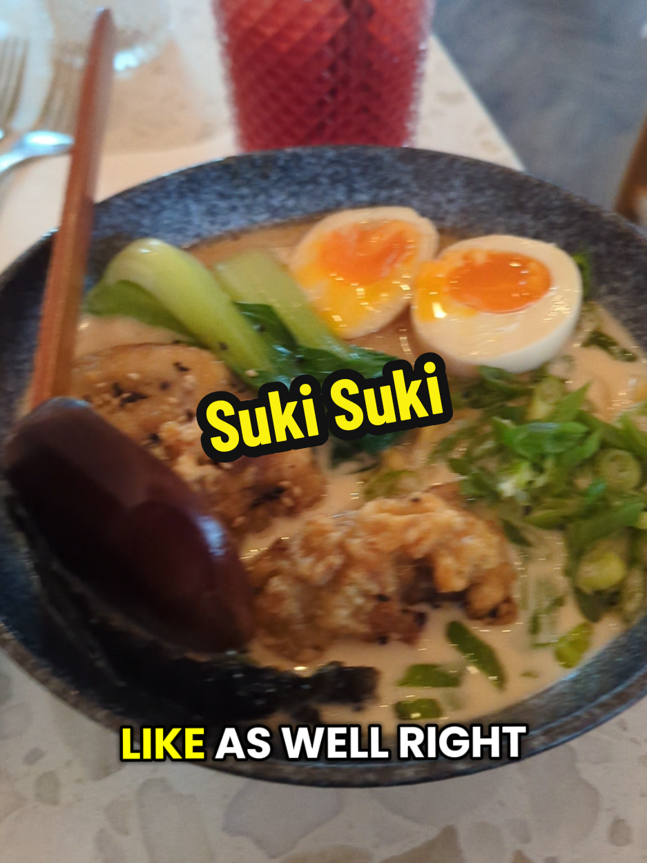 Suki Suki in Manchester for their £10 lunch deal 🍜👀 #manchester #mcr #manchesterfood 