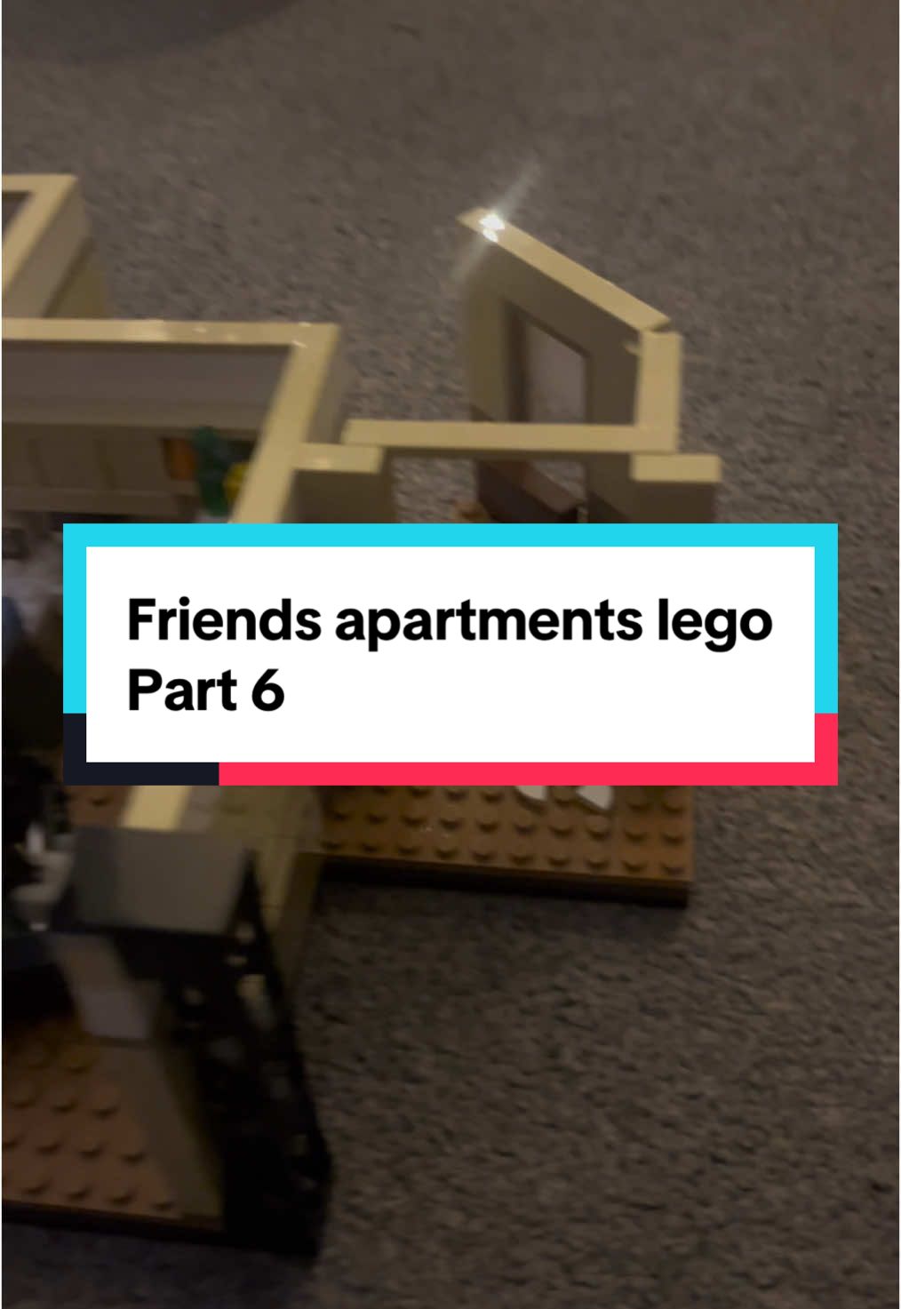 Rebuilding my Friends apartment Lego set | part 6 #friends #friendslego #lego 