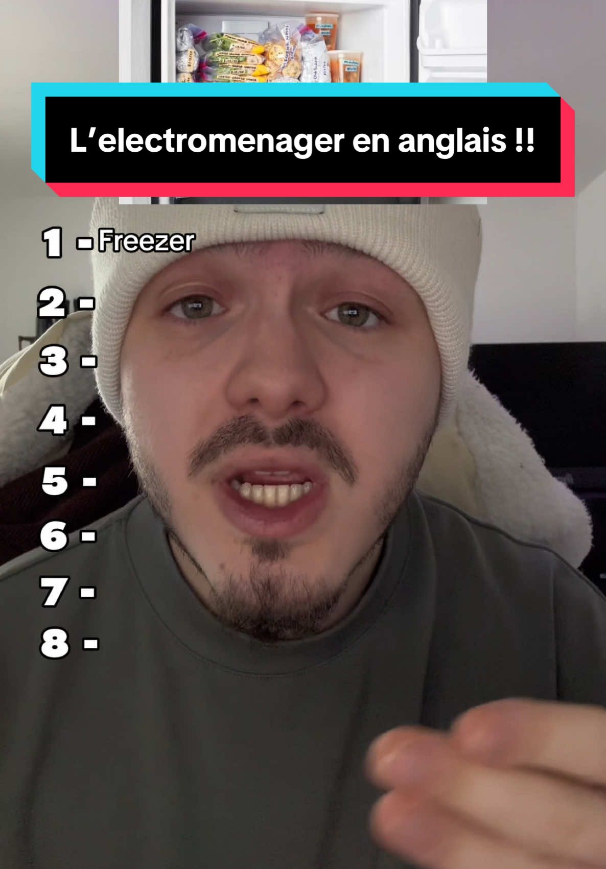 Est-ce que t’es chaud dans l’électroménager en anglais ??? Je te teste sur ce champ lexical !! #anglais #apprendreanglais #anglaisfacile #anglaisvsfrancais 