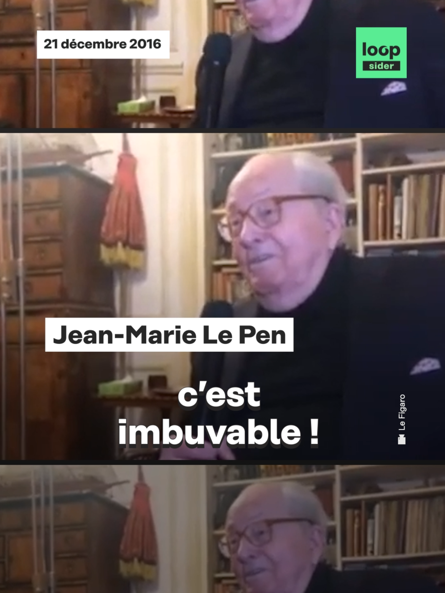 Jean-Marie Le Pen, c'était ça. Le cofondateur du Front national est mort ce 7 janvier 2025 à l'âge de 96 ans. #sinformersurtiktok #extremedroite #lepen