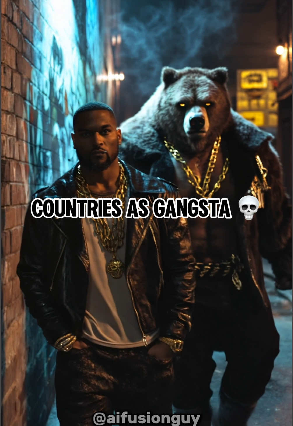 Countries as Gangsta 💀#countries #gangsta #fusion #midjourney #midjourneyai #midjourneyaiart 