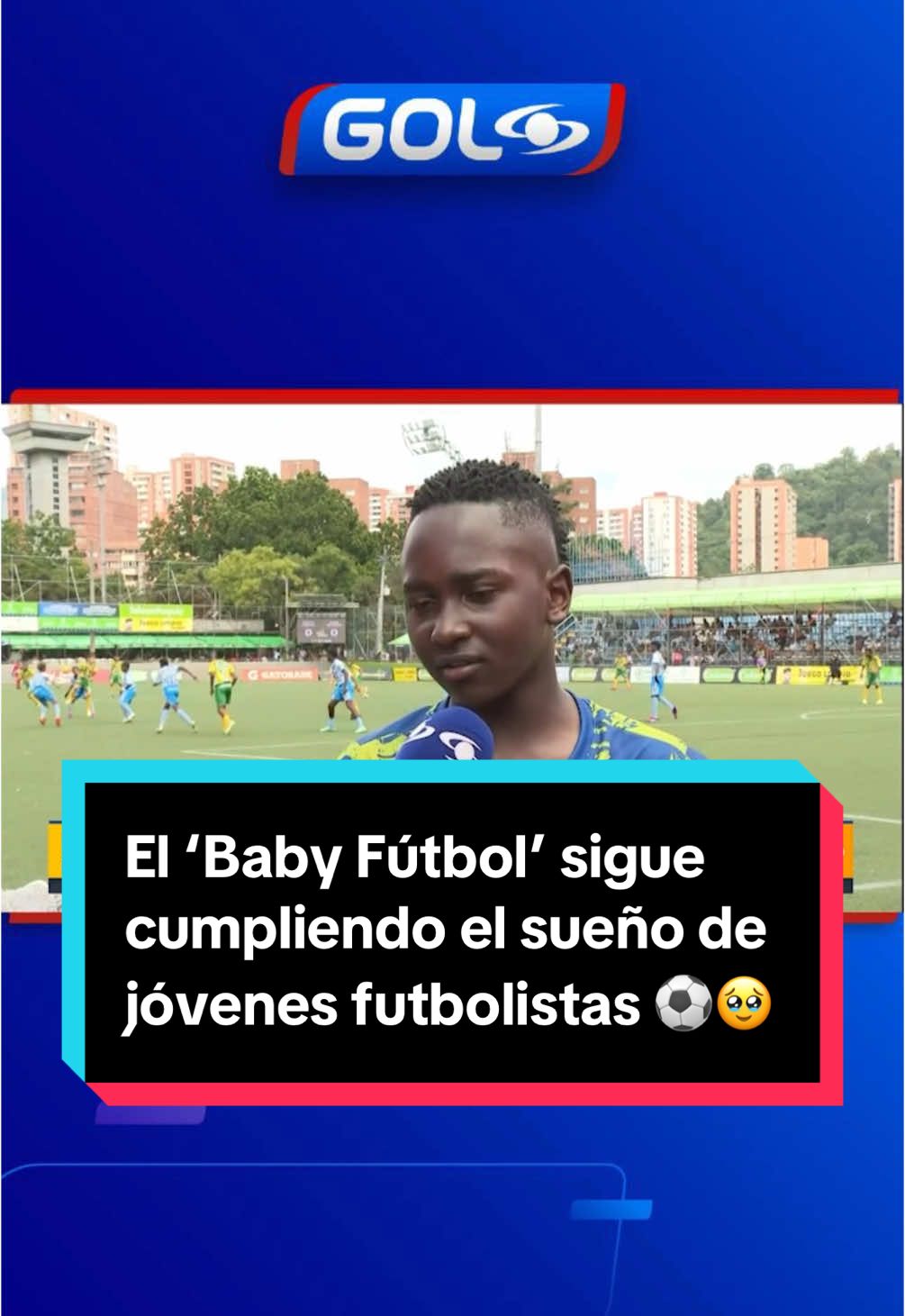 El ‘Baby Fútbol’ ⚽️ sigue cumpliendo los sueños 🥹 de varios menores ¡Atención a la historia de Roodny Palacios! #GolCaracol 🇨🇴