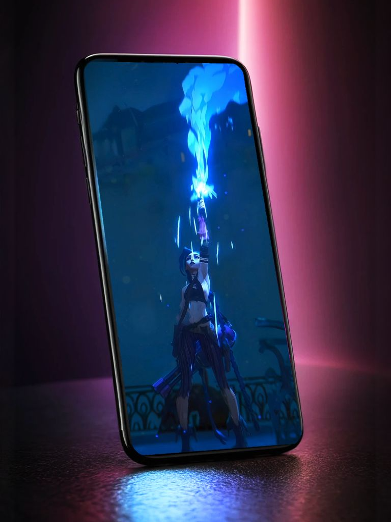 💜Jinx light up torch for VI❤️..##aiwallpaper #aiartwork #HDWallpaper #livewallpaper4k #4kwallpaper #WallpaperDesign #DigitalArt #WallpaperAddict #shorts #8kwallpaper #videoviral #fyp #CreativeAI #2025 #4kwallpapers #jinx #leagueoflegends #arcane